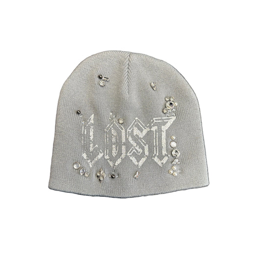 Lost Intricacy Rhinestone Beanie