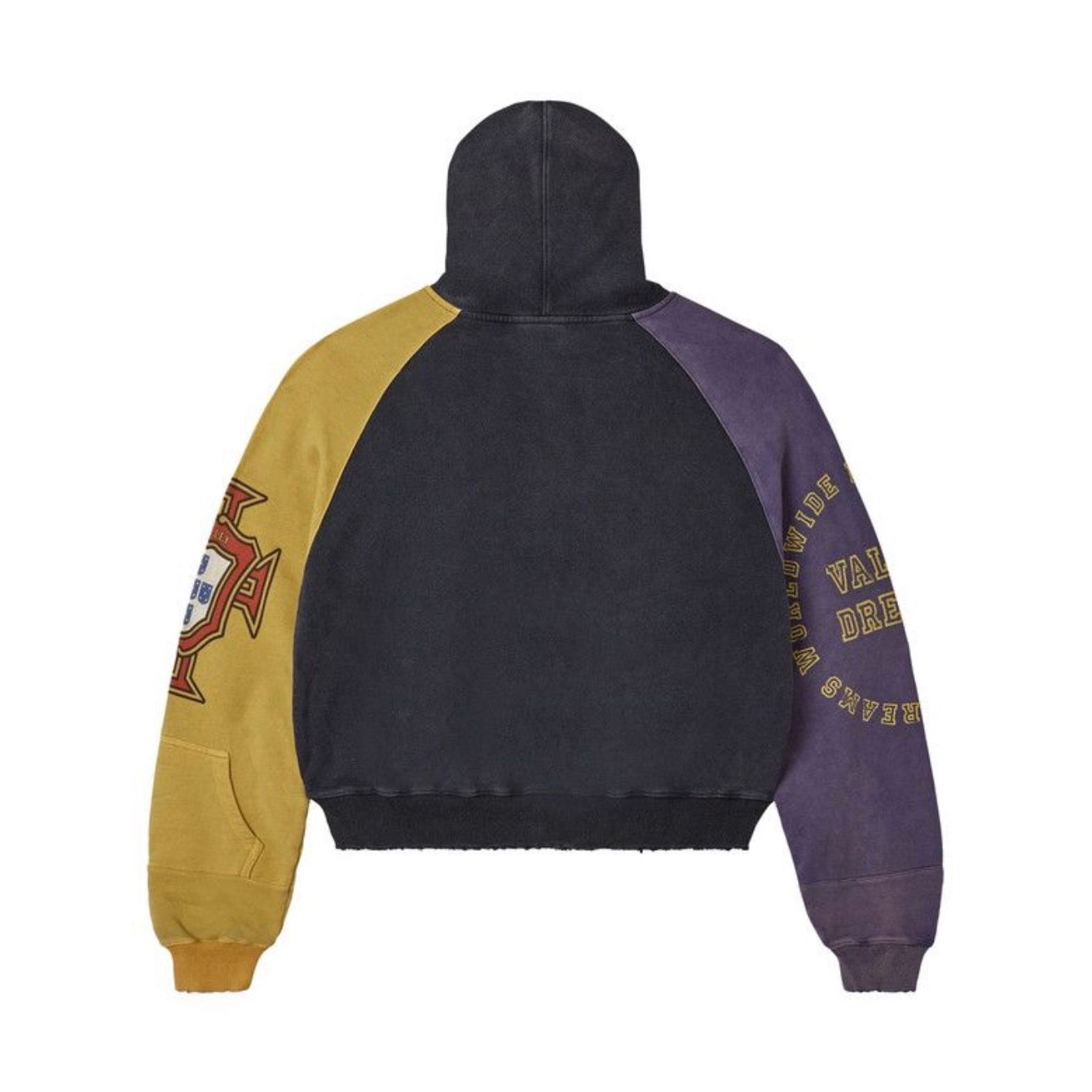 Vale Forever ‘Crest’ Zip Up Hoodie Black