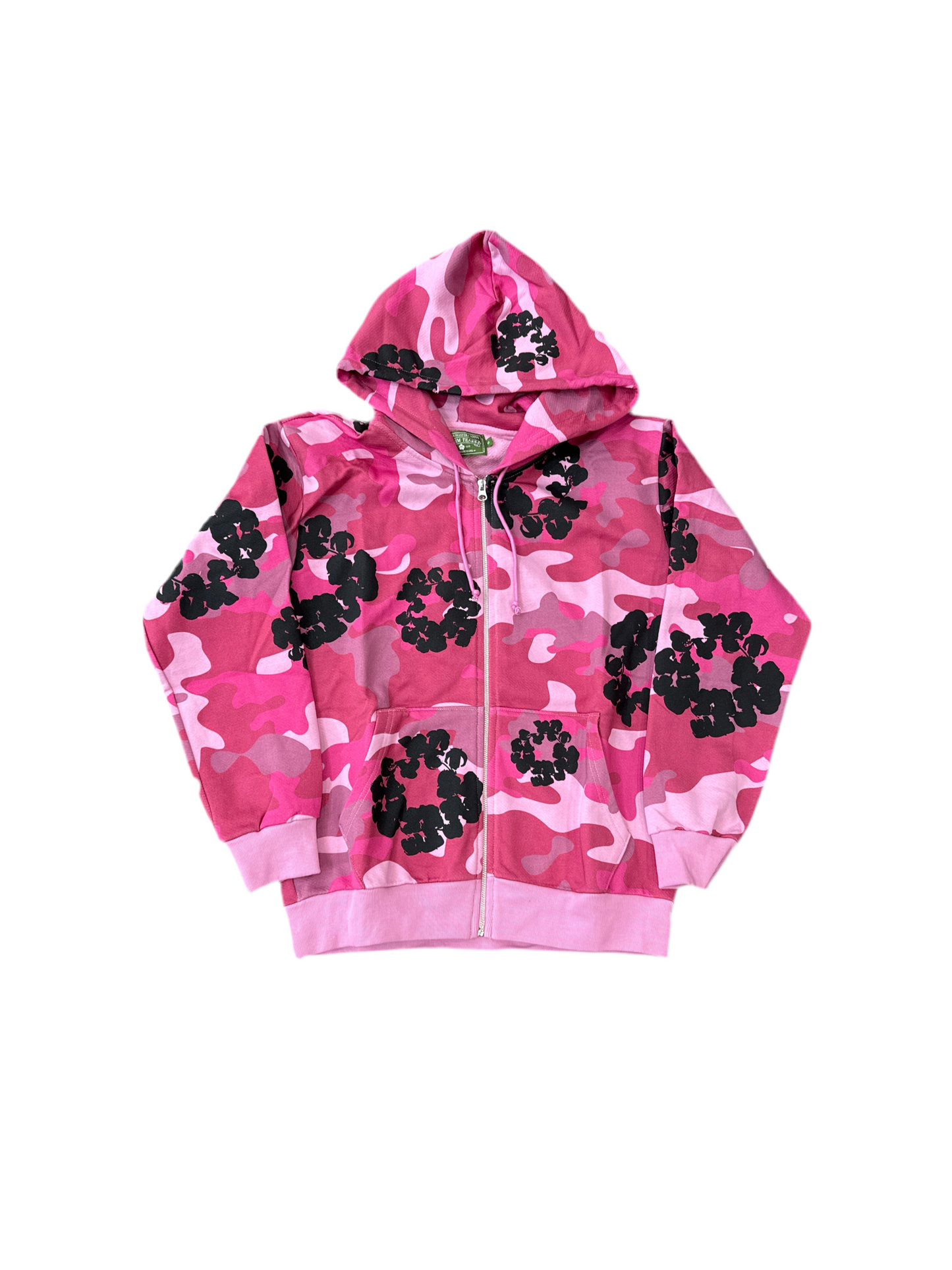 Denim Tears Hoodie Camo-Pink