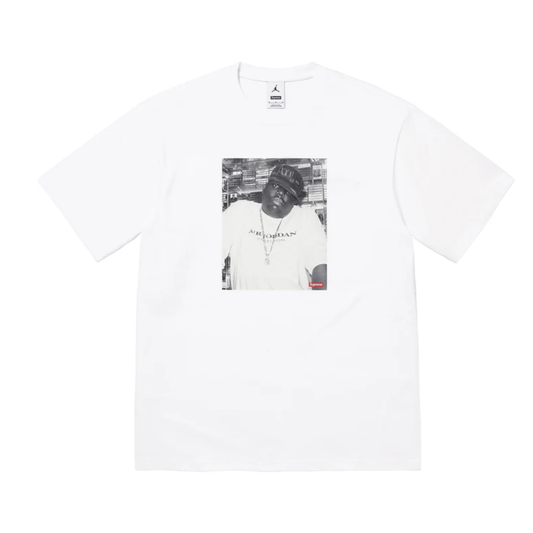 Supreme x Nike Biggie Smalls Tee White
