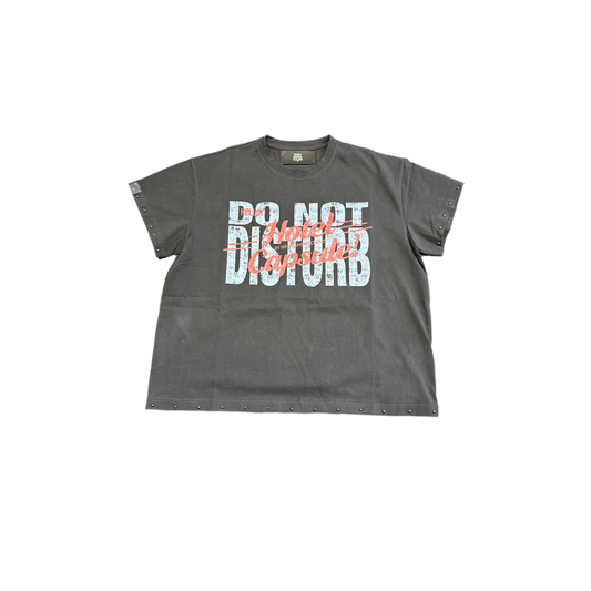 When Smoke Clears 'Do Not Disturb' Studded Tee