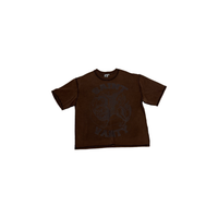 Saint Vanity Nylon Short Set Brown