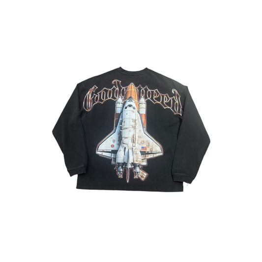 Godspeed Longsleeve Astronaut- Black