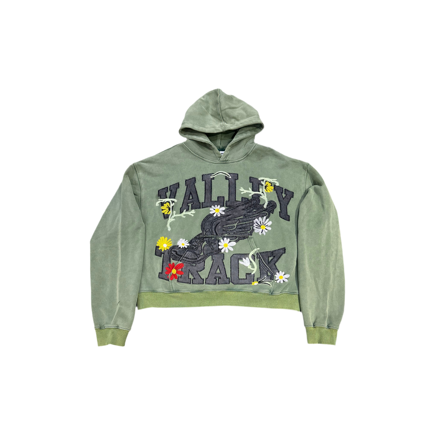 Vale Garden Hoodie-Olive