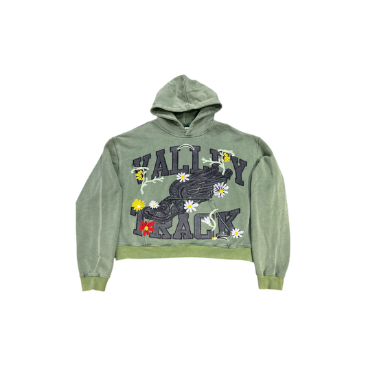 Vale Garden Hoodie-Olive