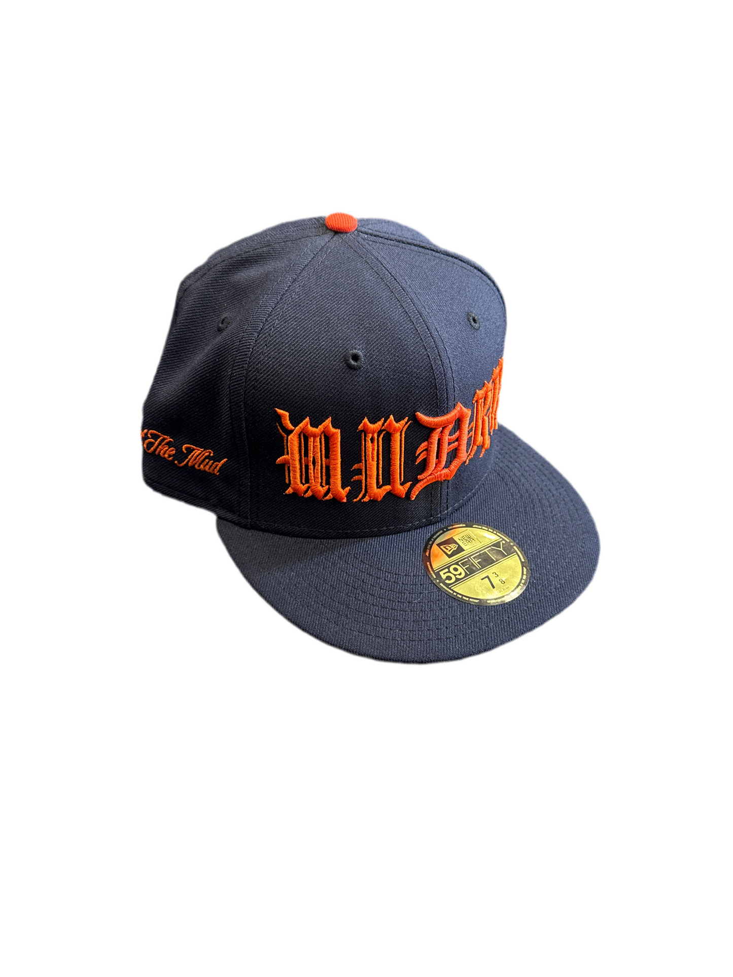 Mudra Navy/Orange Fitted Hat