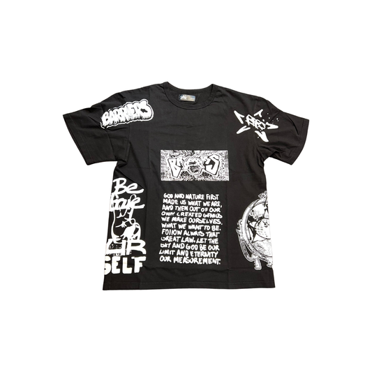 Barriers Graphic T-Shirt Black