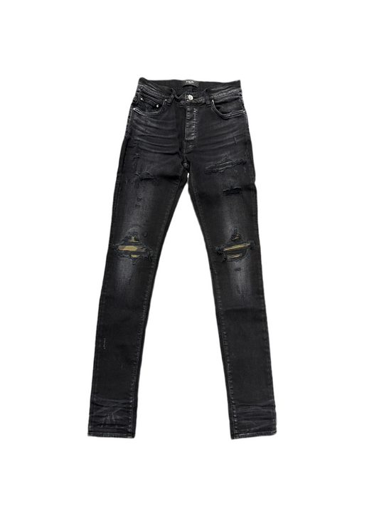 Mike Amiri Jeans MX1 Camo Black