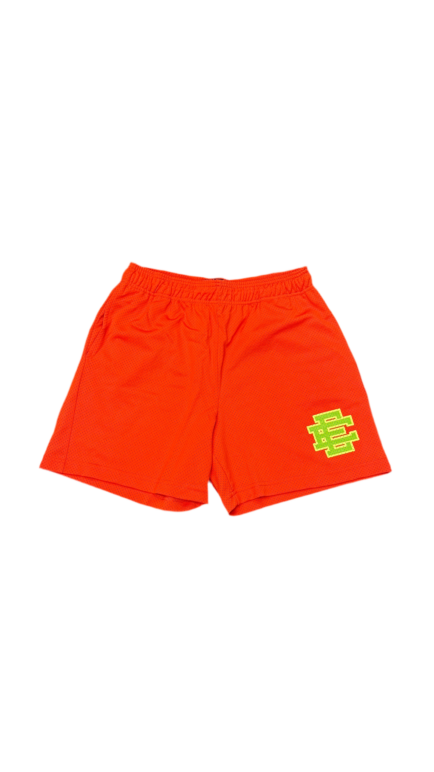 Eric Emanuel EE Mesh Shorts Orange/Yellow/Green