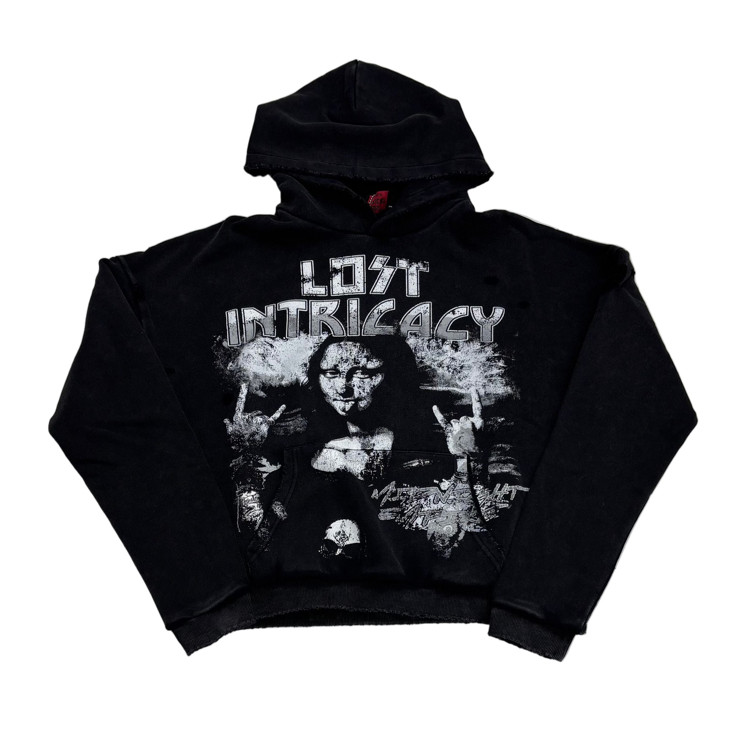 Lost Intricacy Mona Lisa Pullover Hoodie