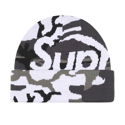 Supreme Beanie ‘Camo Big Logo’ Black