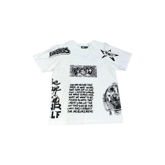 Barriers Graphic T-Shirt White
