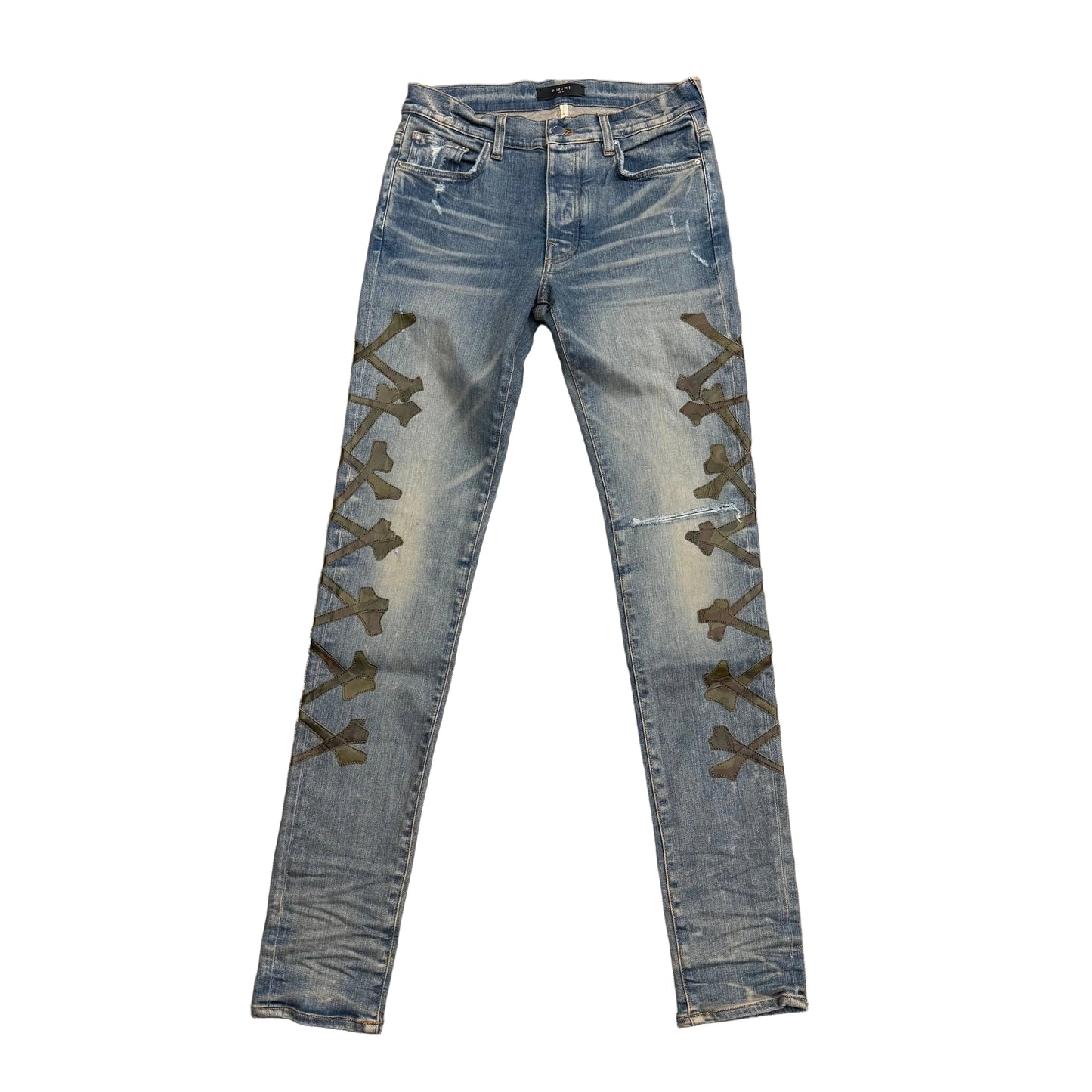 Mike Amiri ‘Bone’ Jeans Camo