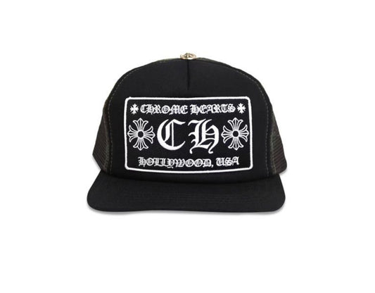 Chrome Hearts ‘CH’ Hollywood Trucker Hat