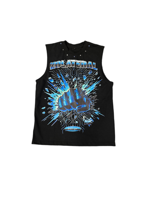 Kolateral Damage 'Breakthrough' Cut Off Tee