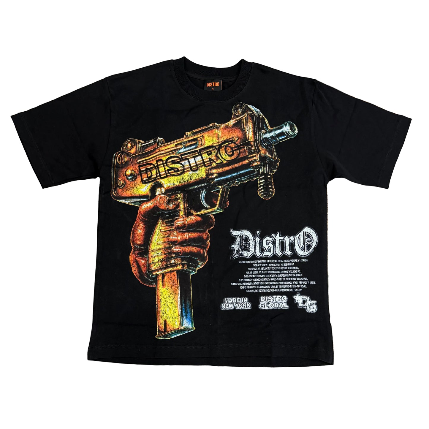 Distro 'Buy Me From Pain' Uzi Tee
