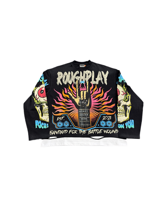 RoughPlay ‘Rockstar’ Longsleeve Black