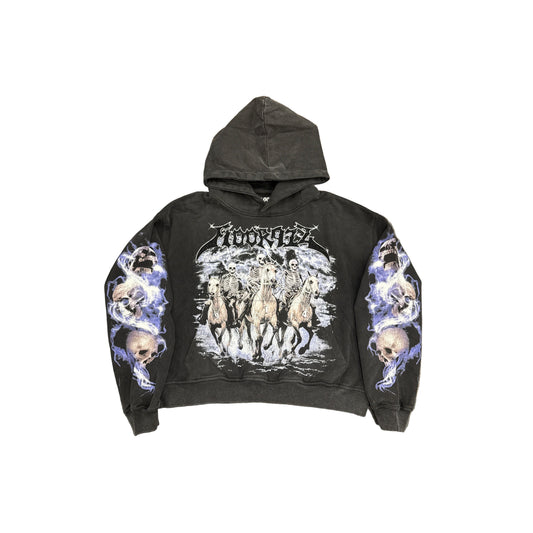 Floor 914 ‘Horseman’ Rhinestone Hoodie
