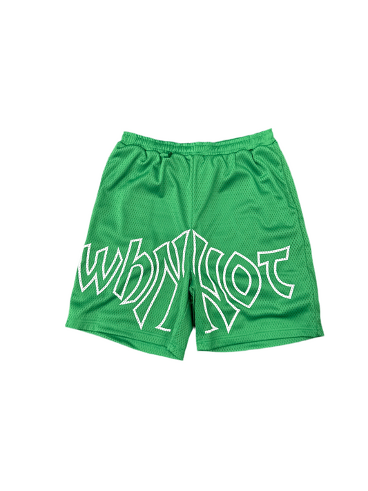 Why Not Mesh Shorts Green