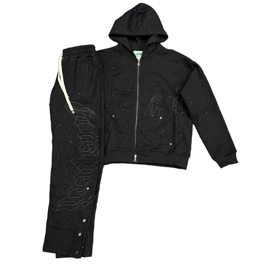 Godspeed ‘VVS Rhinestone’ Sweatsuit Black