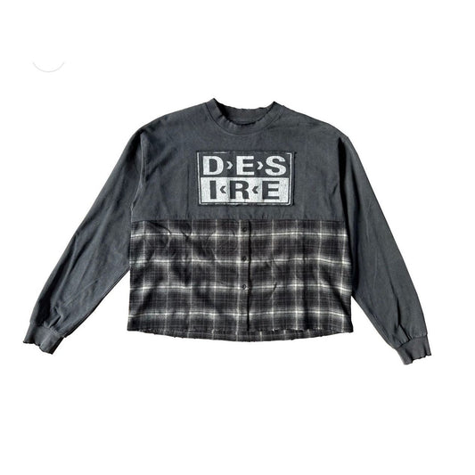 Bottega Desires ‘Hybrid Flannel’ Longsleeve Black