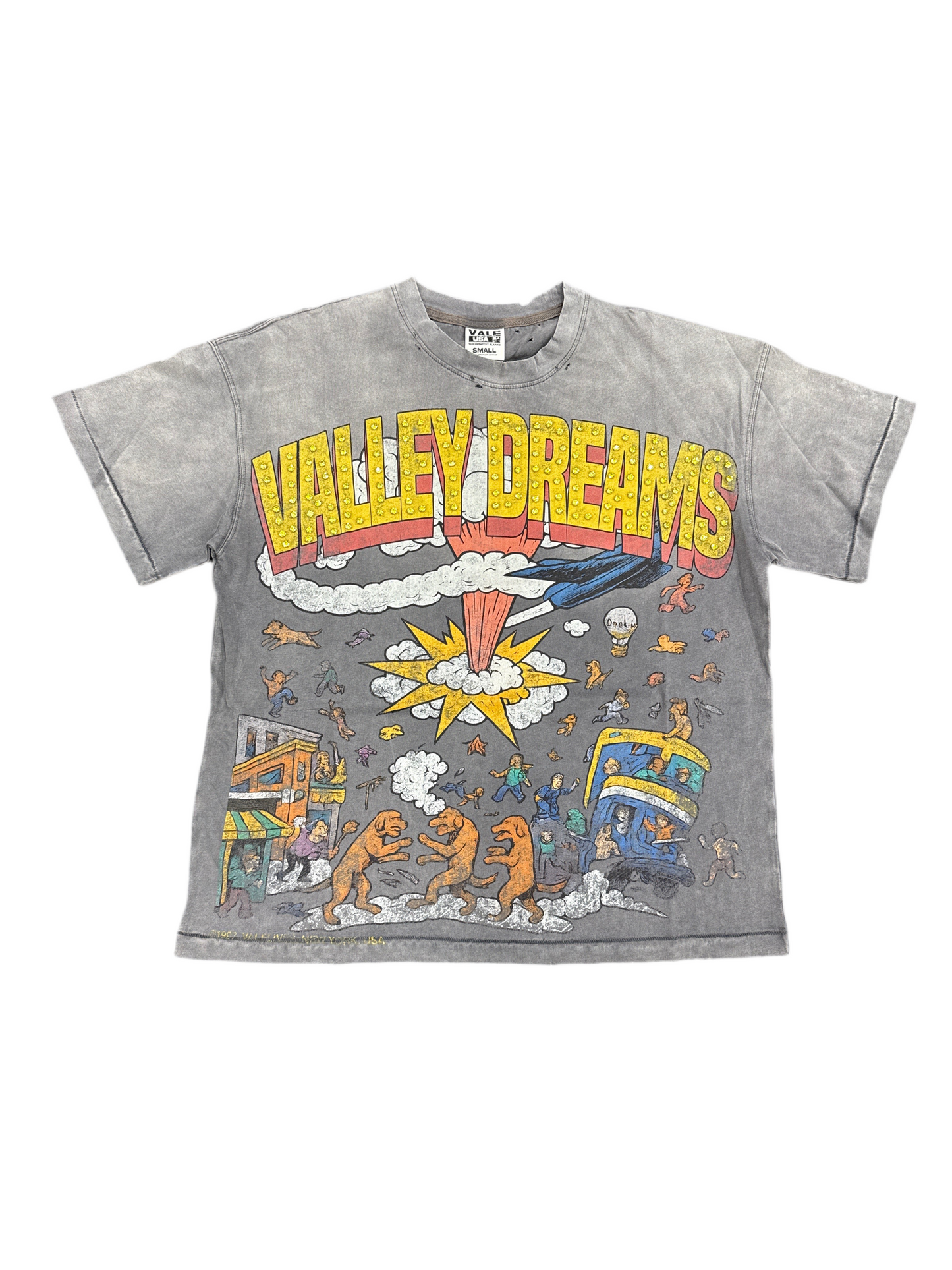 Vale ‘Chaos Bling’ Tee Grey