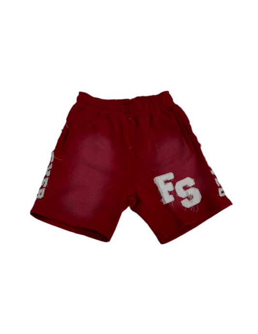 Forever Situated Shorts Red