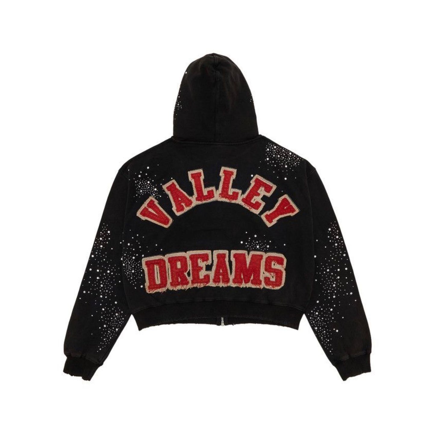 Vale Forever ‘Pluto’ Zip Up Hoodie Black