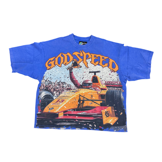 Godspeed ‘F1 Racer’ Tee Blue