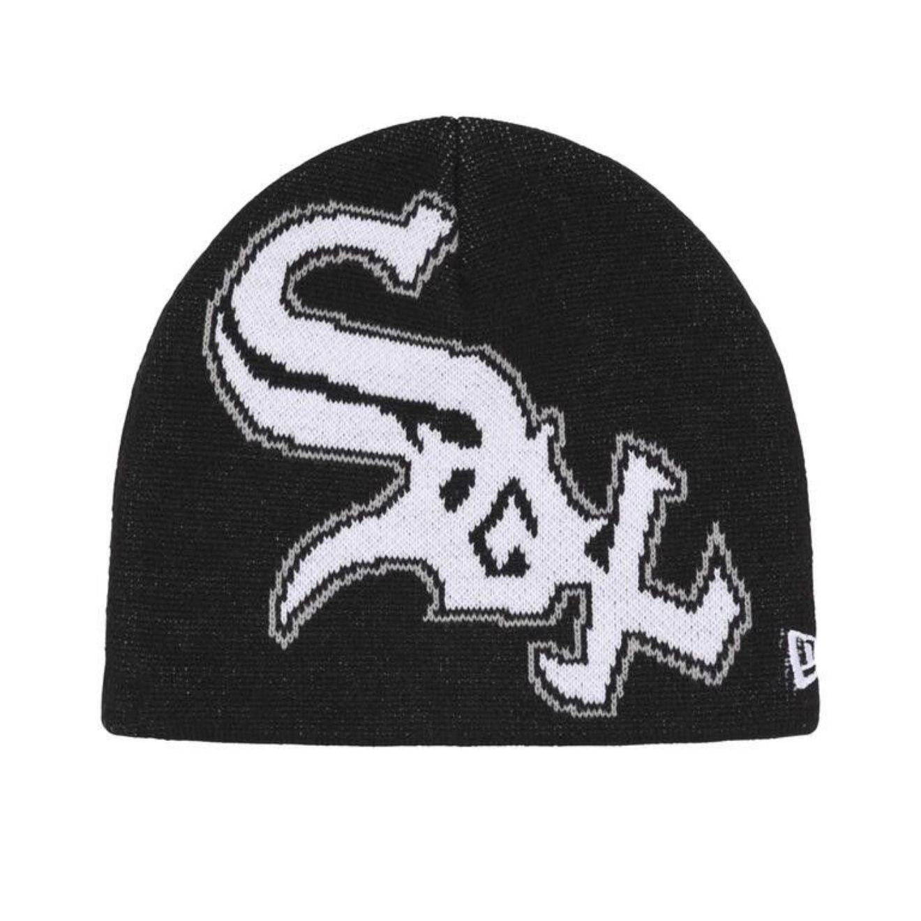 Supreme x Chicago White Sox New Era Beanie Black