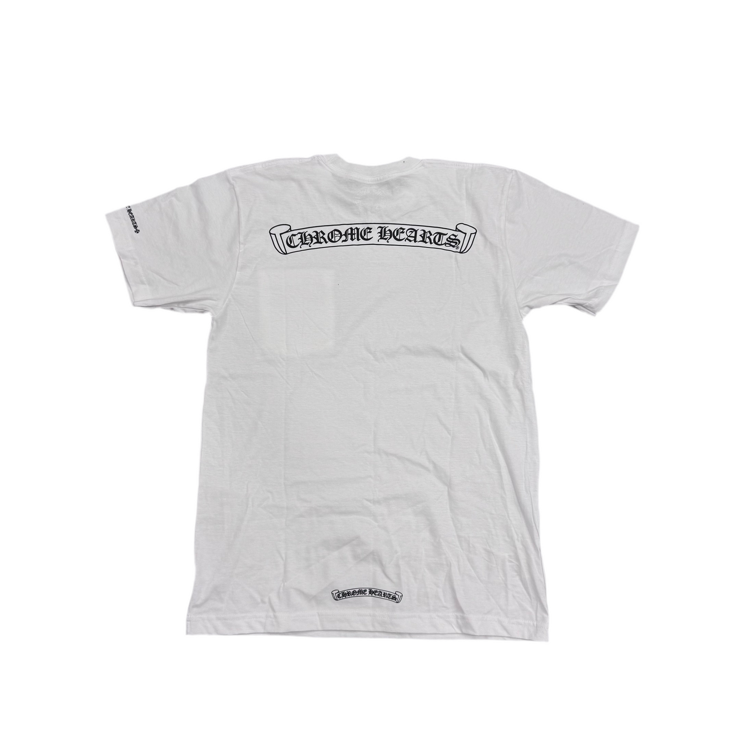 Chrome Hearts White Logo Pocket Tee