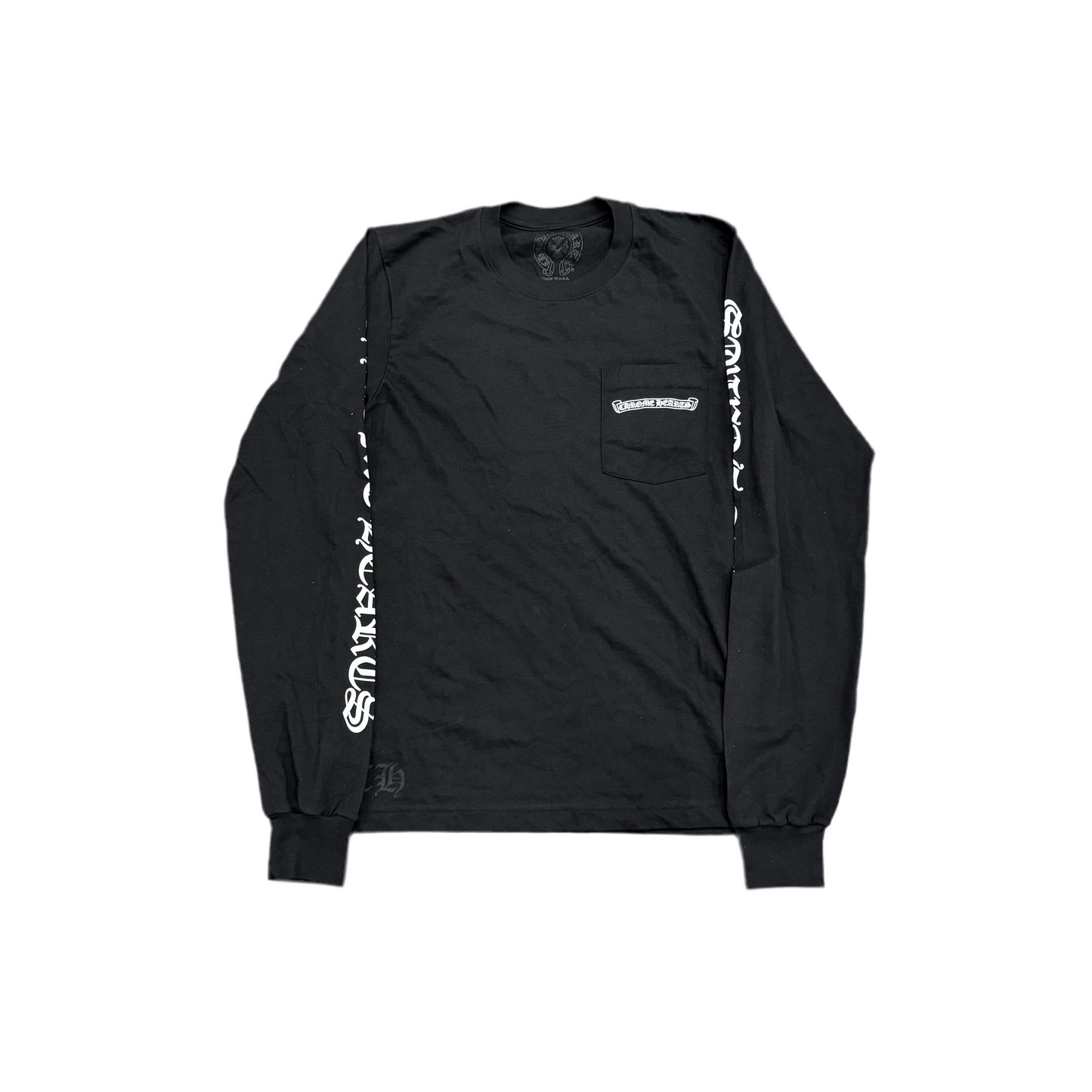Chrome Hearts Scroll Logo Longsleeve