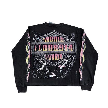 Floor 914 World Wide Eagle Longslevee Tee