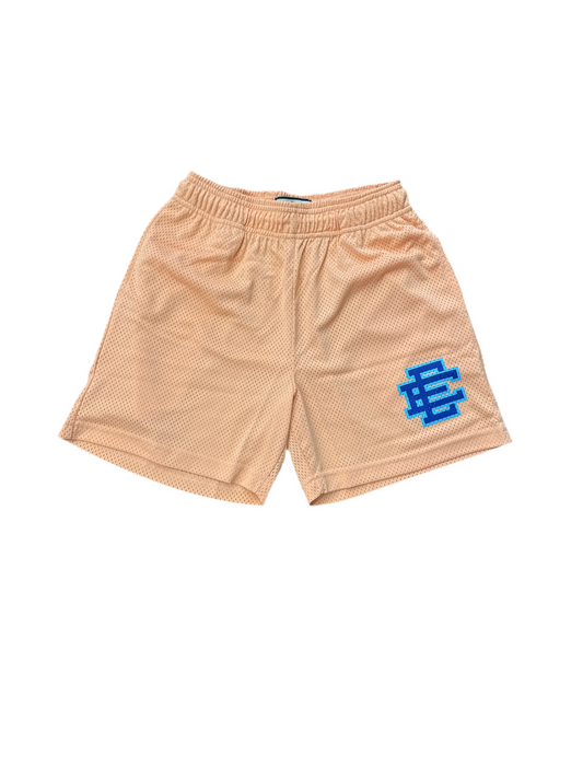 Eric Emanuel EE Basic Mesh Shorts Peach