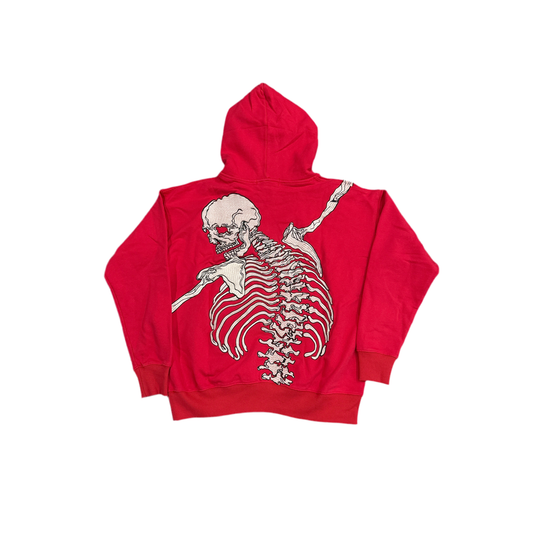 Godspeed Skeleton 'R.O.D' Hoodie-Red