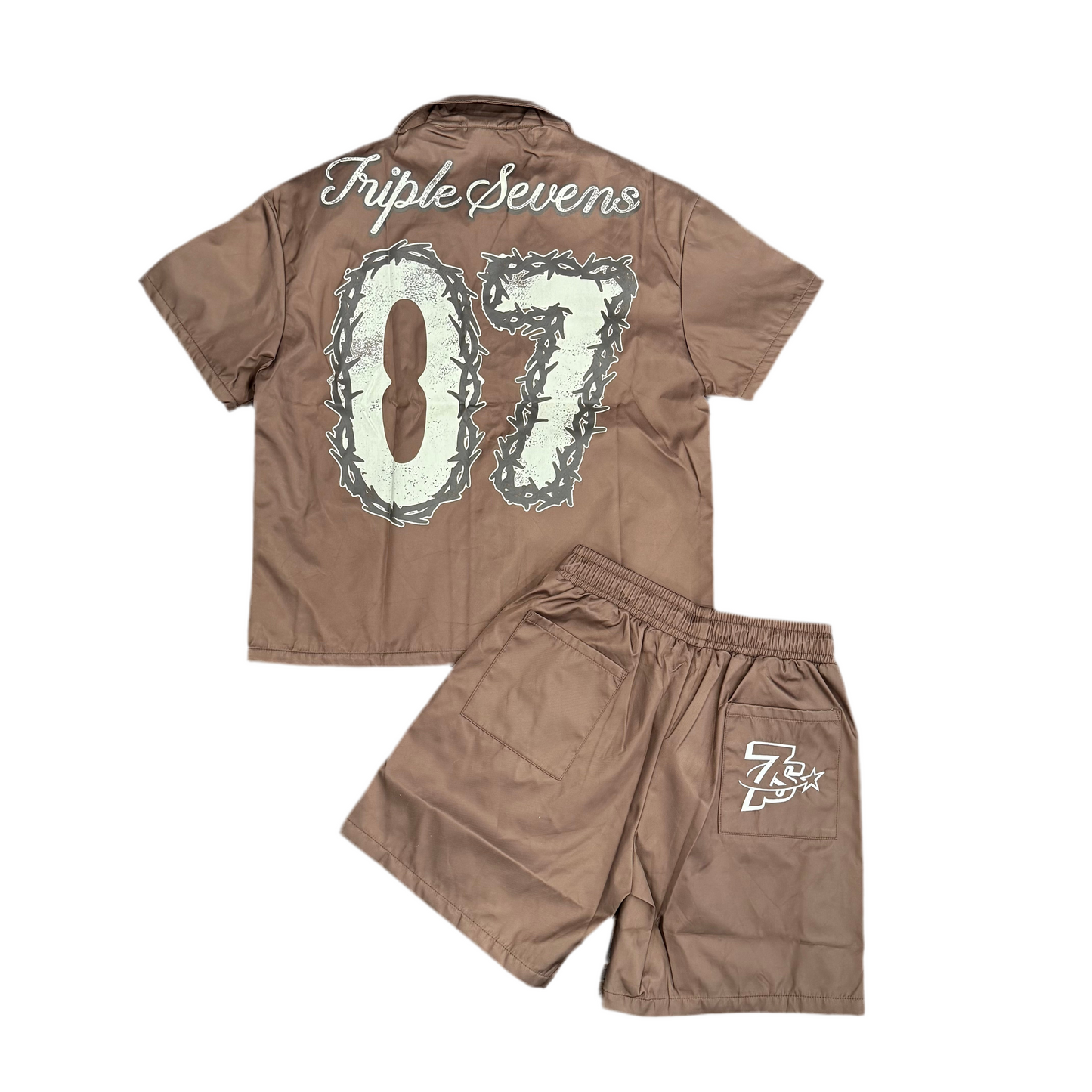 Triple Sevens Nylon Brown Set