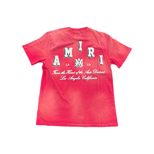 Mike Amiri Collegiate Tee-Red