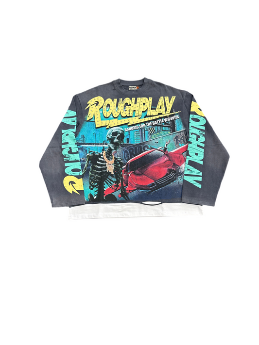 RoughPlay ‘Flyer’ Longsleeve Dark Grey