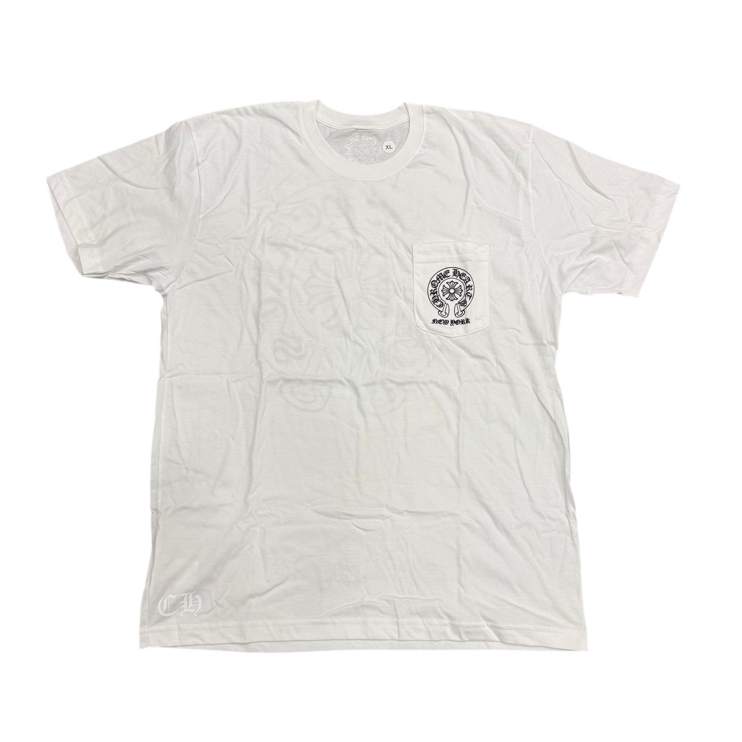 Chrome Hearts NYC Pocket Horseshoe Tee White