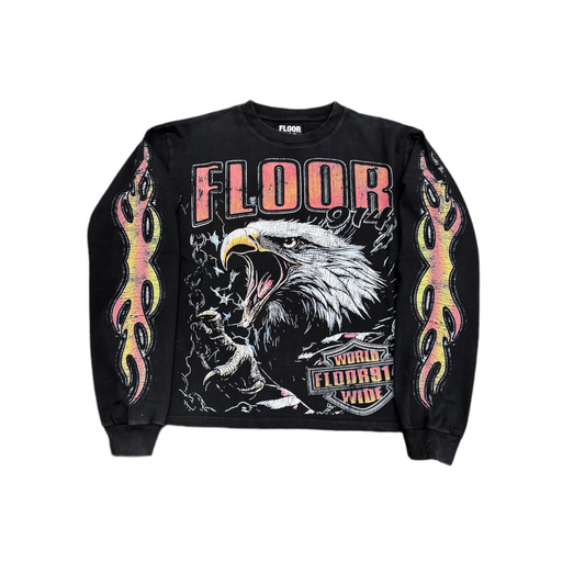 Floor 914 World Wide Eagle Longslevee Tee