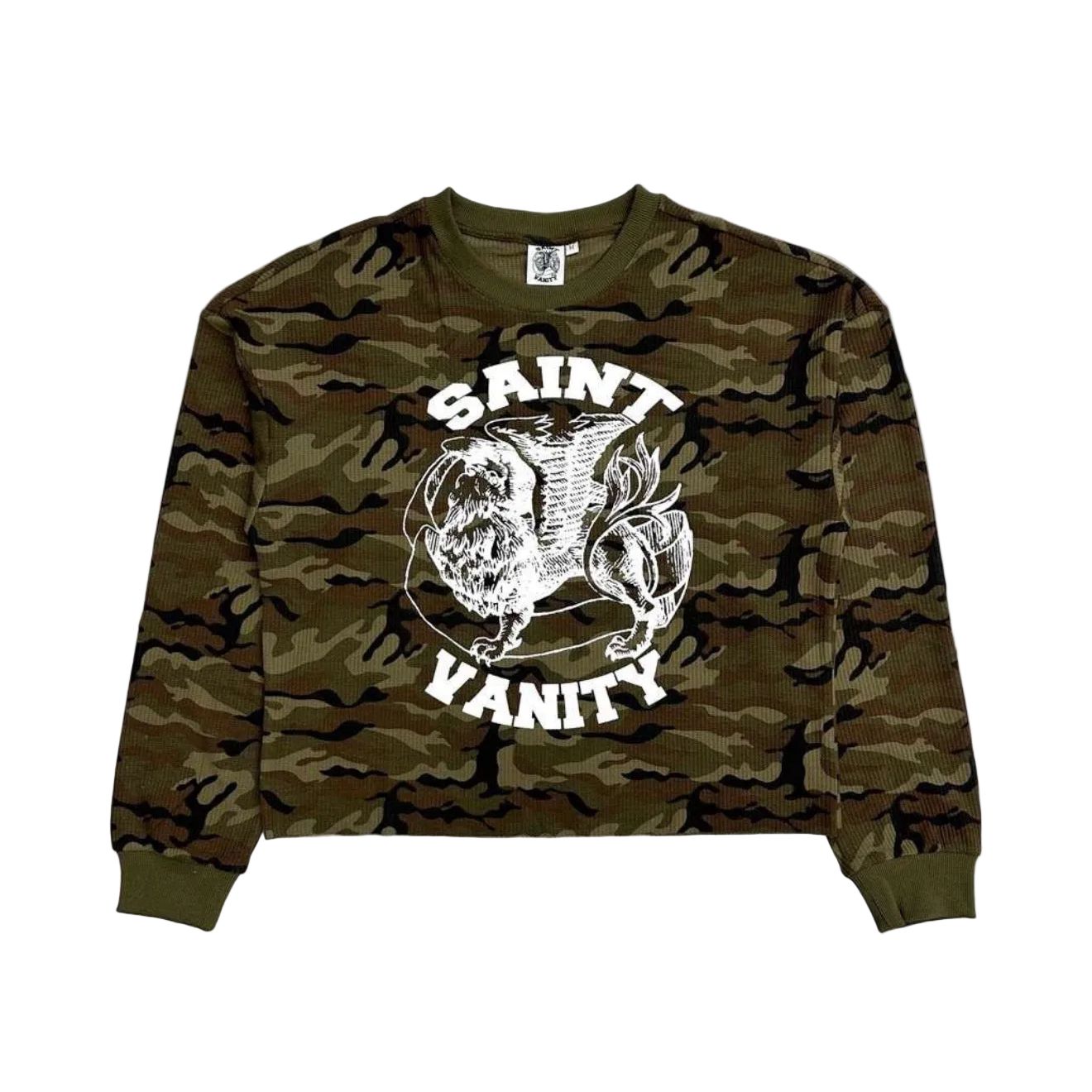 Saint Vanity ‘Green Camo’ Thermal Longsleeve