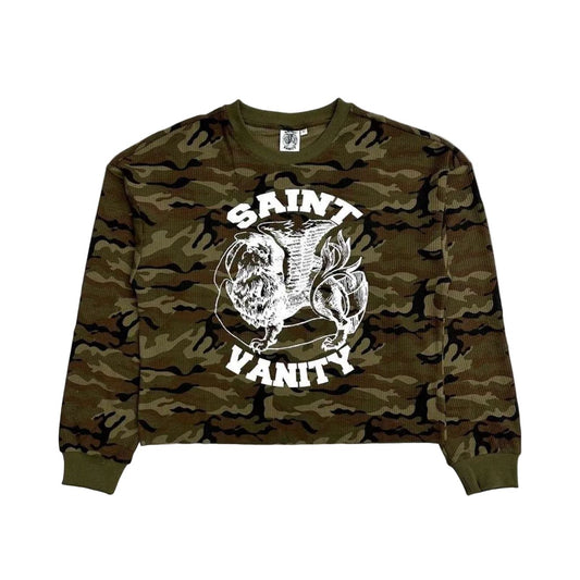Saint Vanity ‘Green Camo’ Thermal Longsleeve