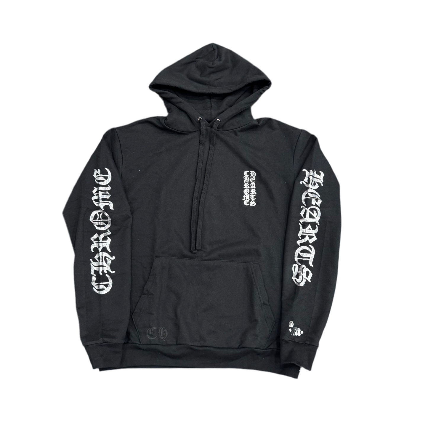 Chrome Hearts 'Chrome' Vertical Logo Hoodie