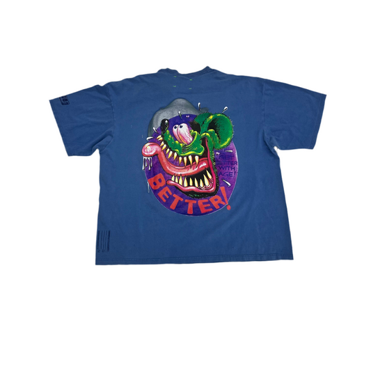 Better With Age ‘Kiss’ Blue Tee