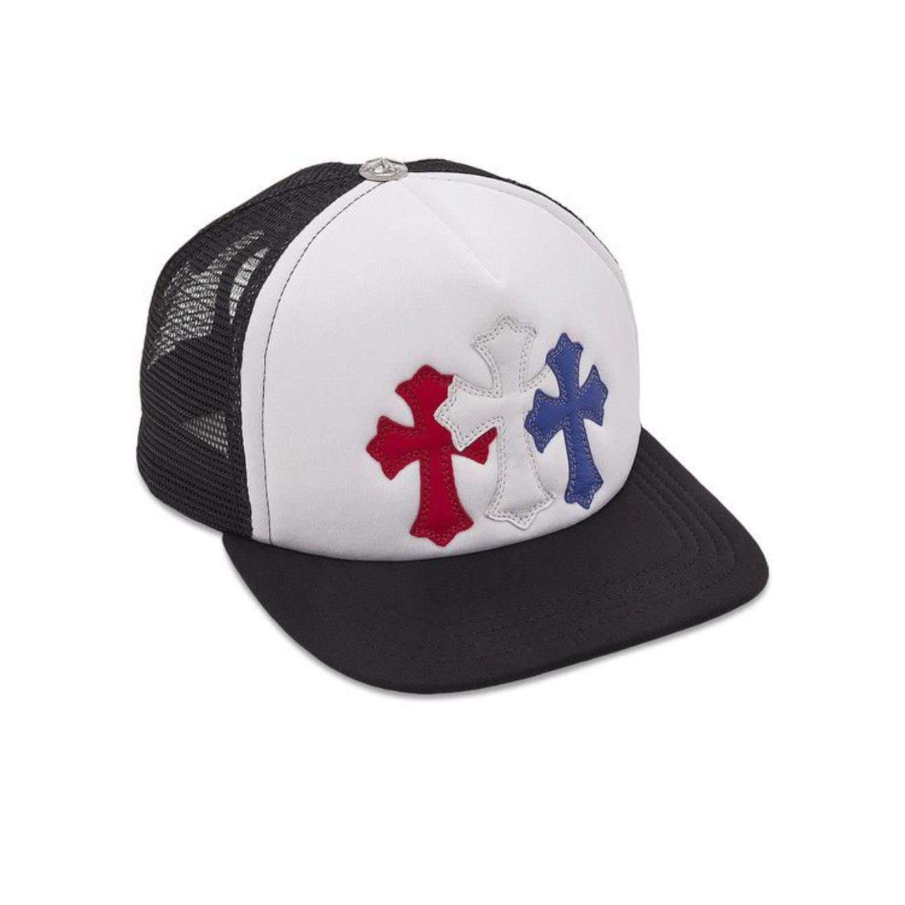 Chrome Hearts Triple Cross Multi Color Trucker Hat