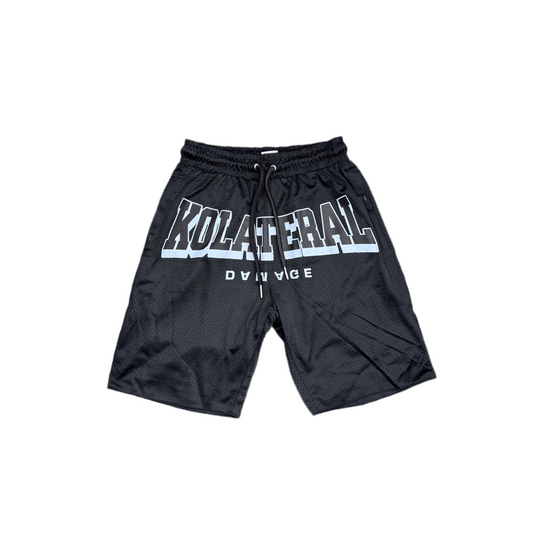 Kolateral The Brand 'Damage' Mesh Shorts Black