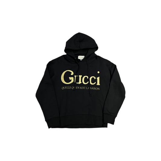 Gucci Hoodie ‘Quelle Qu’en’ Black
