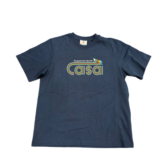 Casablanca Equipment Sportif Navy Tee.