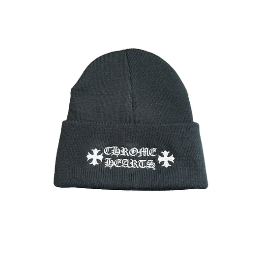 Chrome Hearts CH Logo Beanie Black
