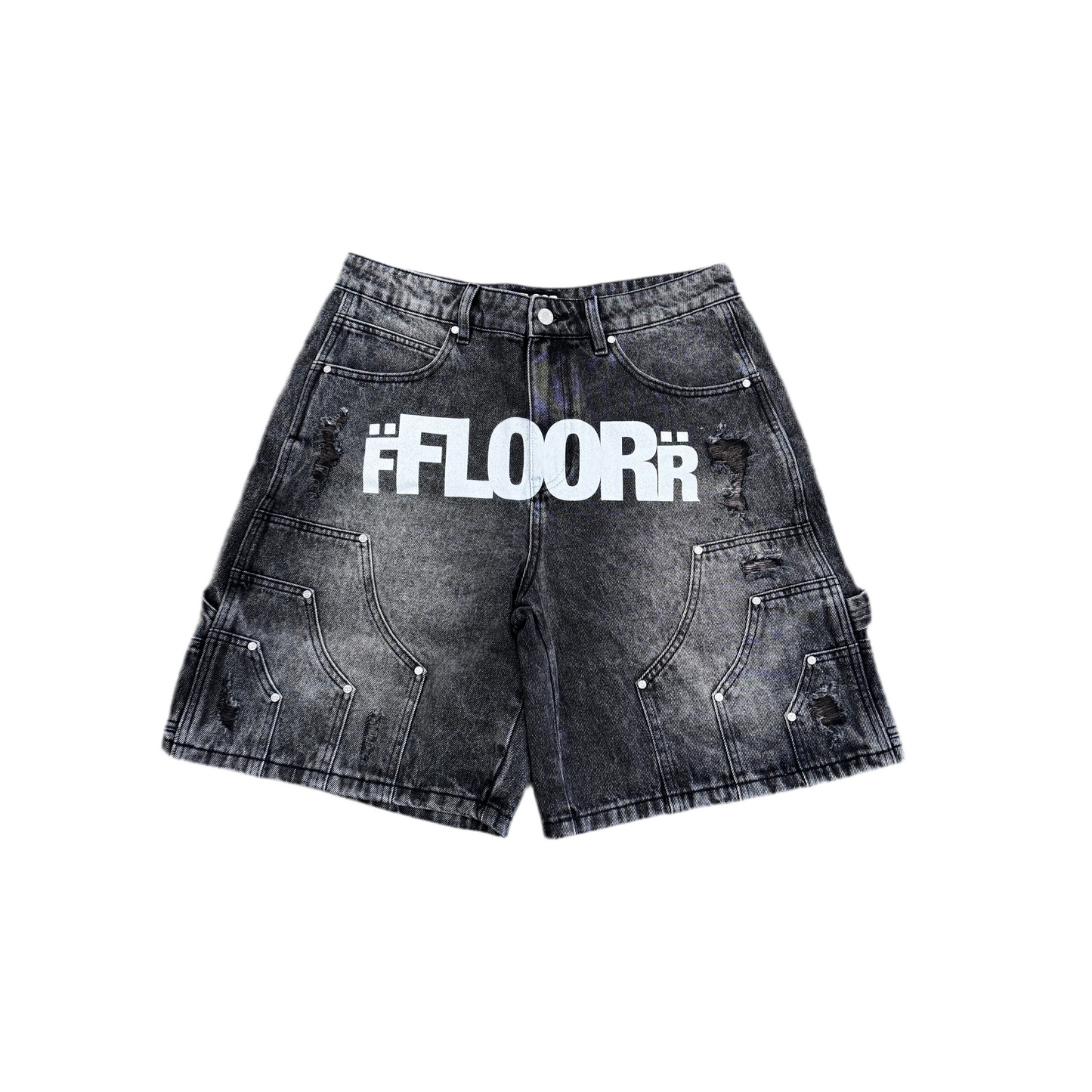 Floor 914 Carpenter Shorts Charcoal